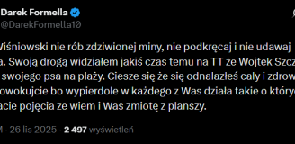 Dariusz Formella w taki sposób WJEŻDŻA w Łukasza Wiśniowskiego XD